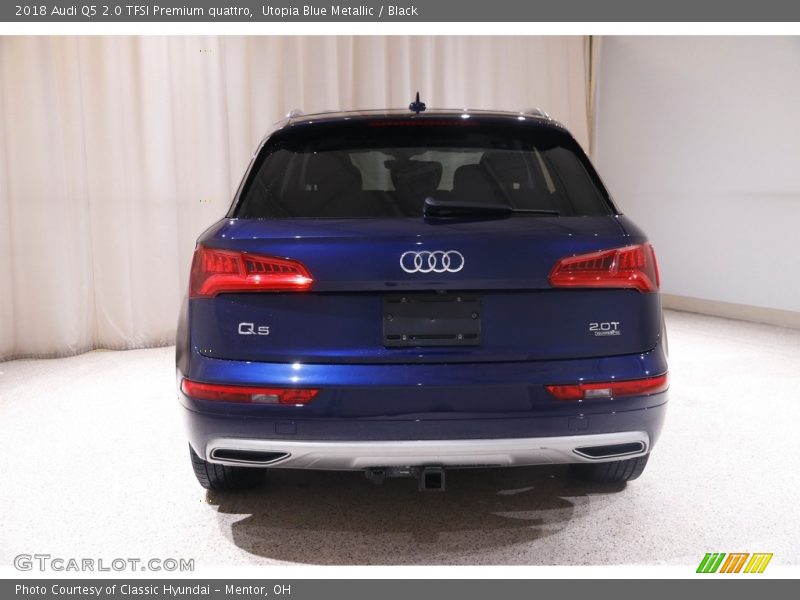 Utopia Blue Metallic / Black 2018 Audi Q5 2.0 TFSI Premium quattro