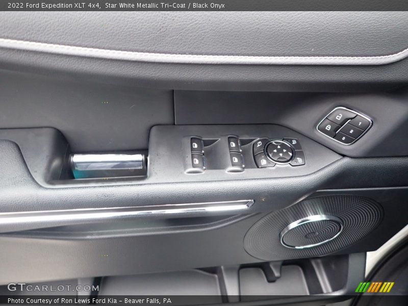 Star White Metallic Tri-Coat / Black Onyx 2022 Ford Expedition XLT 4x4