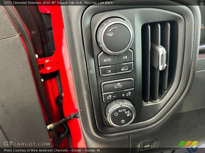 Controls of 2023 Silverado 1500 WT Double Cab 4x4
