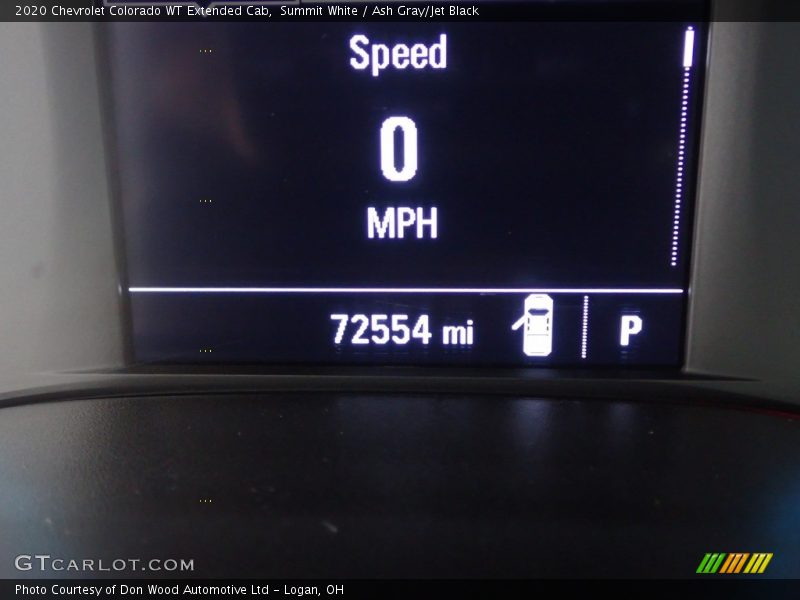 Summit White / Ash Gray/Jet Black 2020 Chevrolet Colorado WT Extended Cab