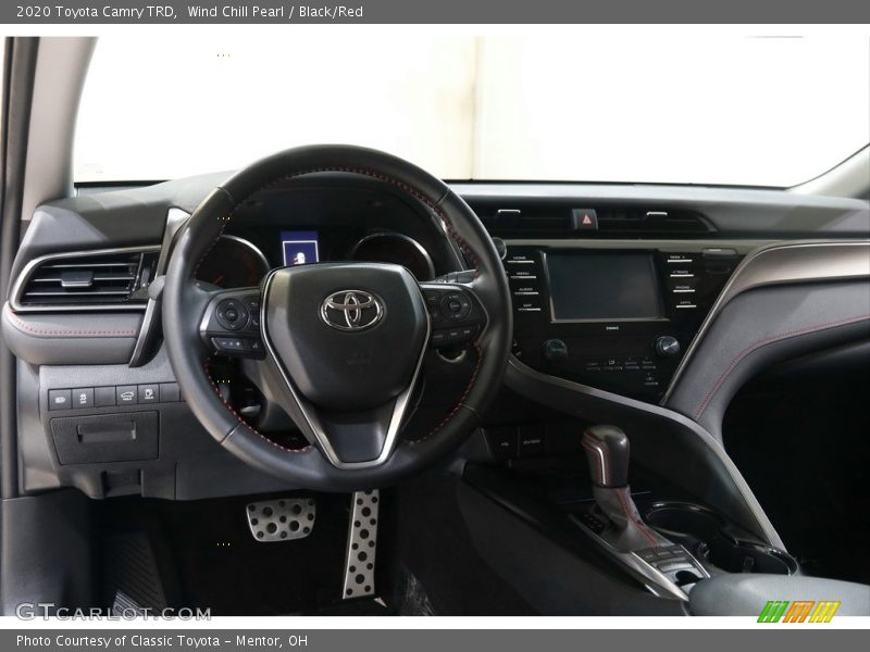 Dashboard of 2020 Camry TRD