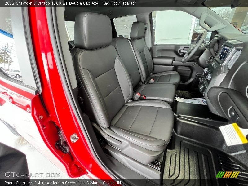 Front Seat of 2023 Silverado 1500 WT Double Cab 4x4