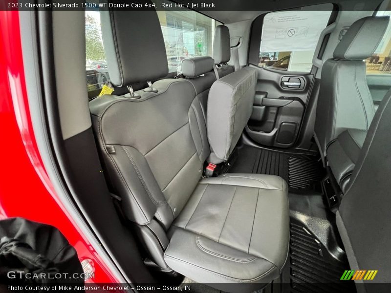 Rear Seat of 2023 Silverado 1500 WT Double Cab 4x4