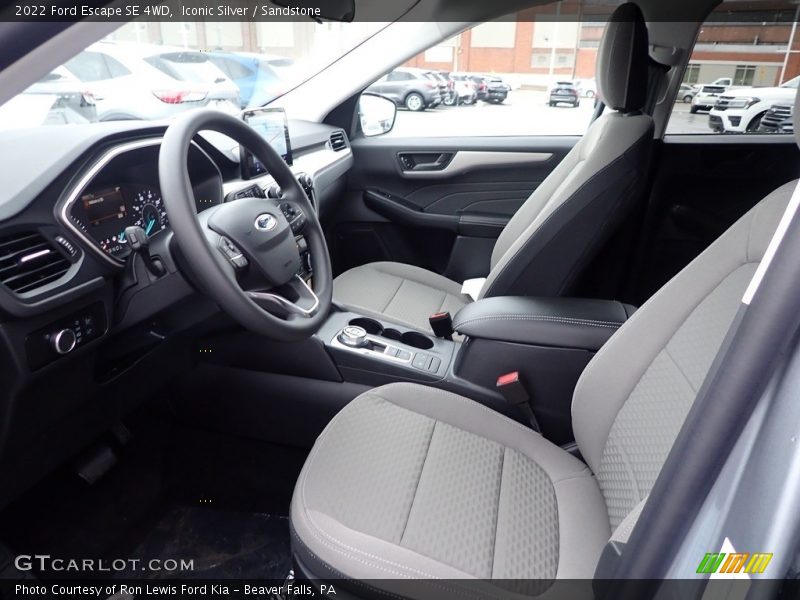 Iconic Silver / Sandstone 2022 Ford Escape SE 4WD