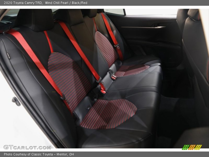 Rear Seat of 2020 Camry TRD