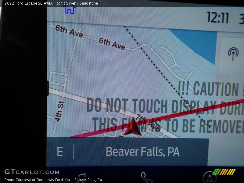 Iconic Silver / Sandstone 2022 Ford Escape SE 4WD