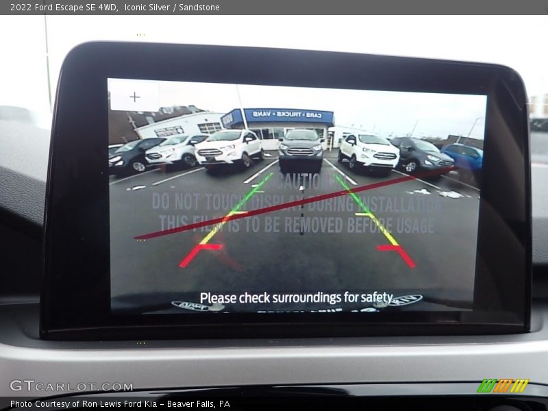 Iconic Silver / Sandstone 2022 Ford Escape SE 4WD
