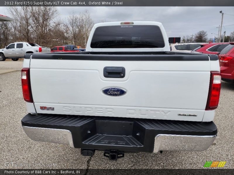 Oxford White / Steel 2012 Ford F250 Super Duty XLT Crew Cab 4x4