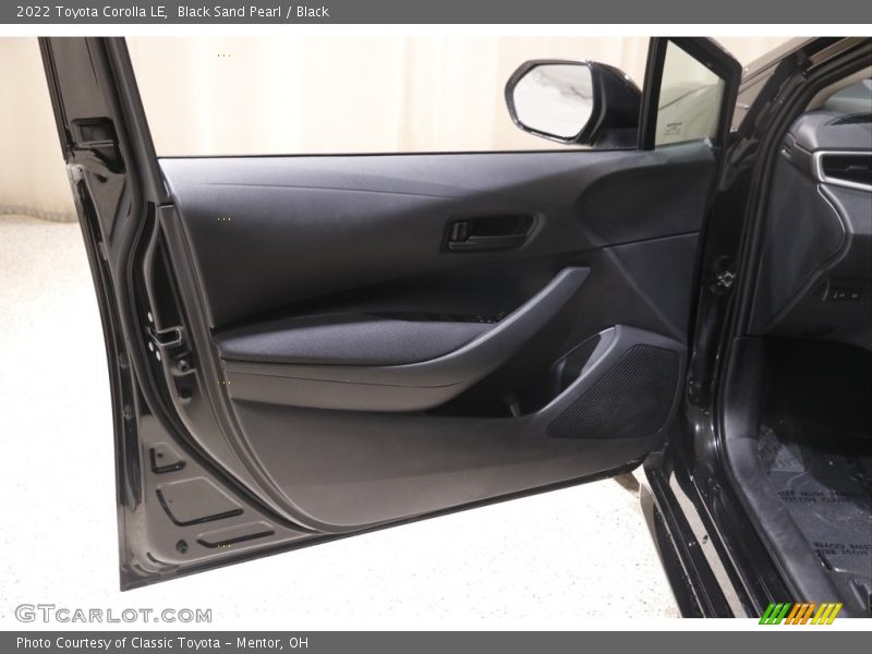 Black Sand Pearl / Black 2022 Toyota Corolla LE