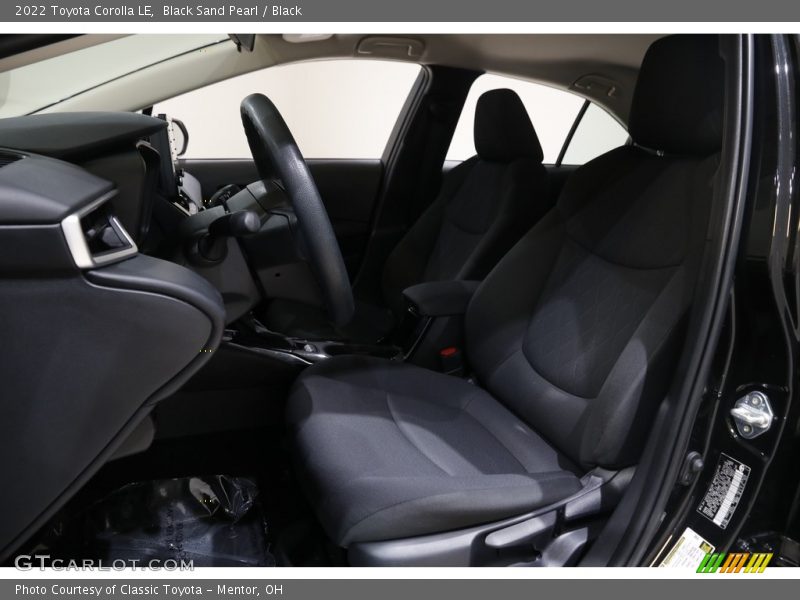 Black Sand Pearl / Black 2022 Toyota Corolla LE
