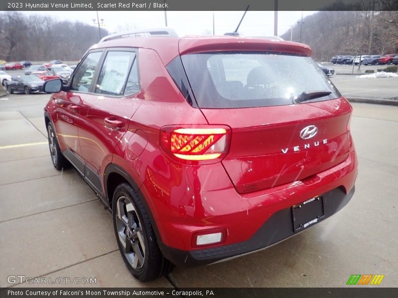 Scarlet Red Pearl / Black 2023 Hyundai Venue Limited
