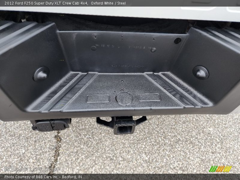 Oxford White / Steel 2012 Ford F250 Super Duty XLT Crew Cab 4x4