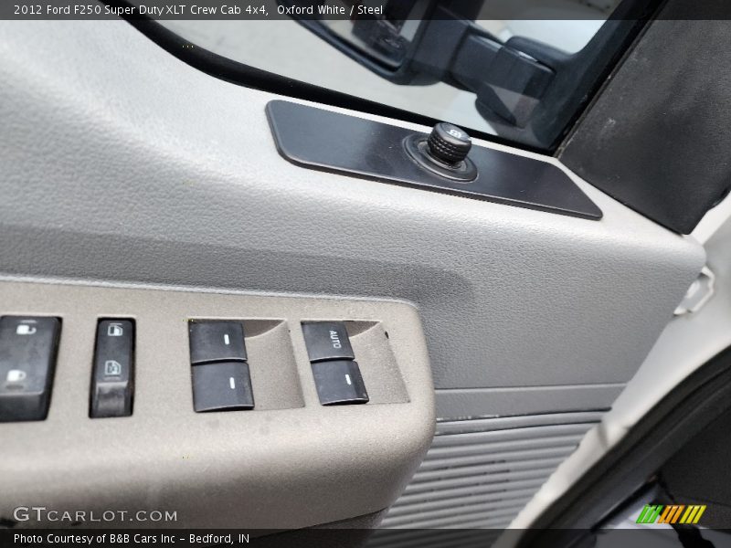 Oxford White / Steel 2012 Ford F250 Super Duty XLT Crew Cab 4x4
