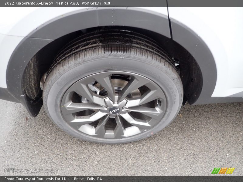 Wolf Gray / Rust 2022 Kia Sorento X-Line SX Prestige AWD