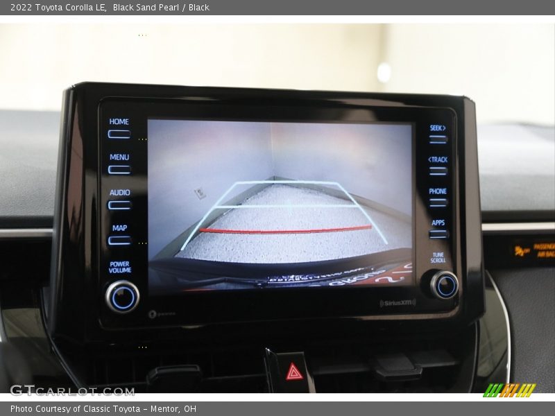 Black Sand Pearl / Black 2022 Toyota Corolla LE