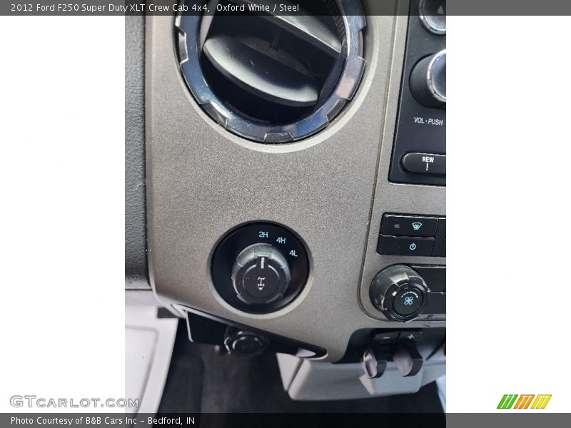 Oxford White / Steel 2012 Ford F250 Super Duty XLT Crew Cab 4x4