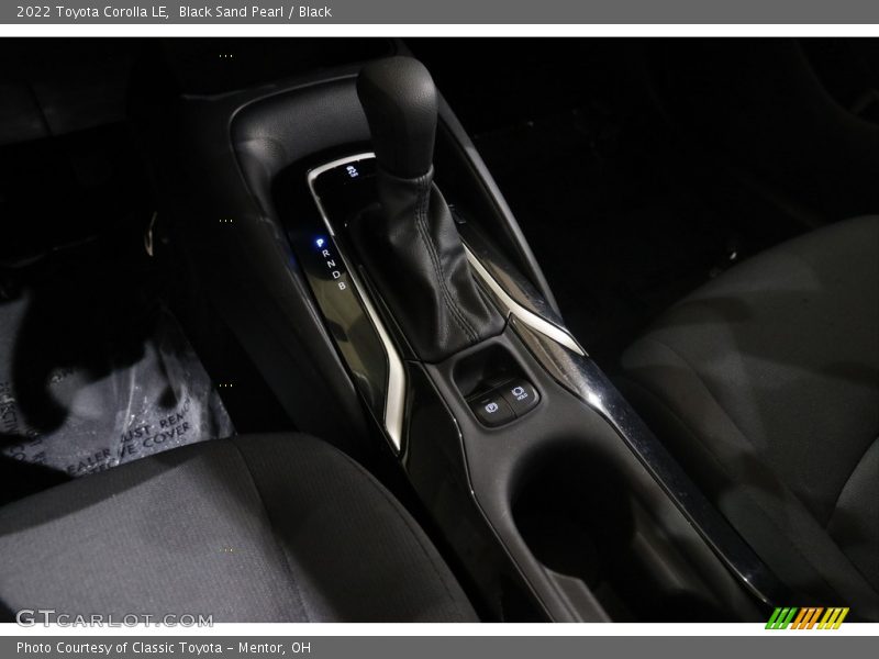 Black Sand Pearl / Black 2022 Toyota Corolla LE