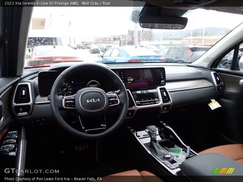 Front Seat of 2022 Sorento X-Line SX Prestige AWD
