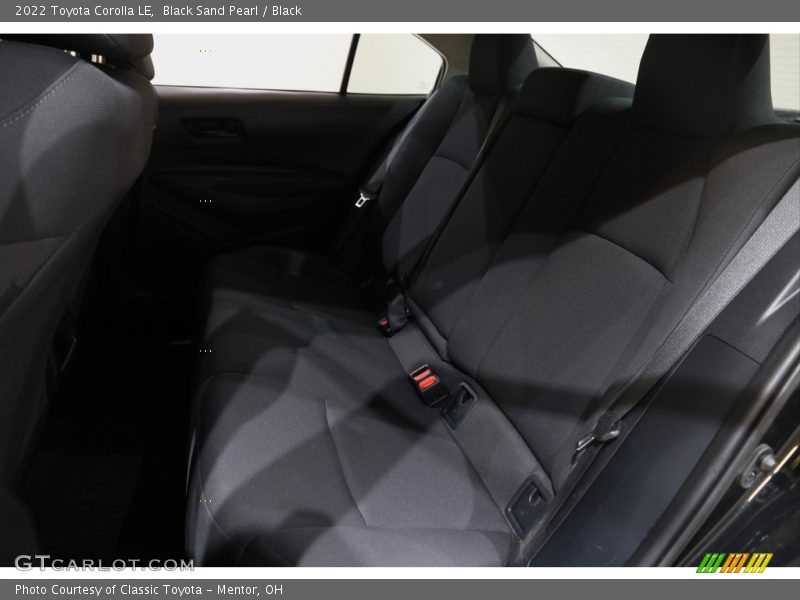 Black Sand Pearl / Black 2022 Toyota Corolla LE