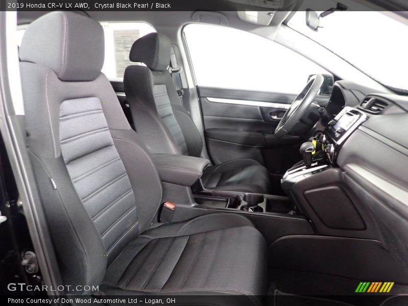 Crystal Black Pearl / Black 2019 Honda CR-V LX AWD