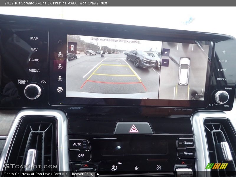 Wolf Gray / Rust 2022 Kia Sorento X-Line SX Prestige AWD
