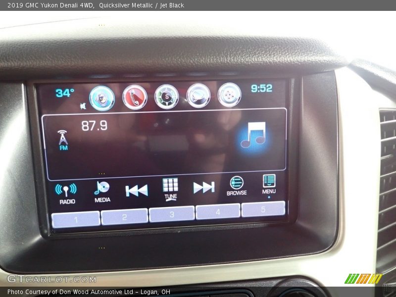 Quicksilver Metallic / Jet Black 2019 GMC Yukon Denali 4WD