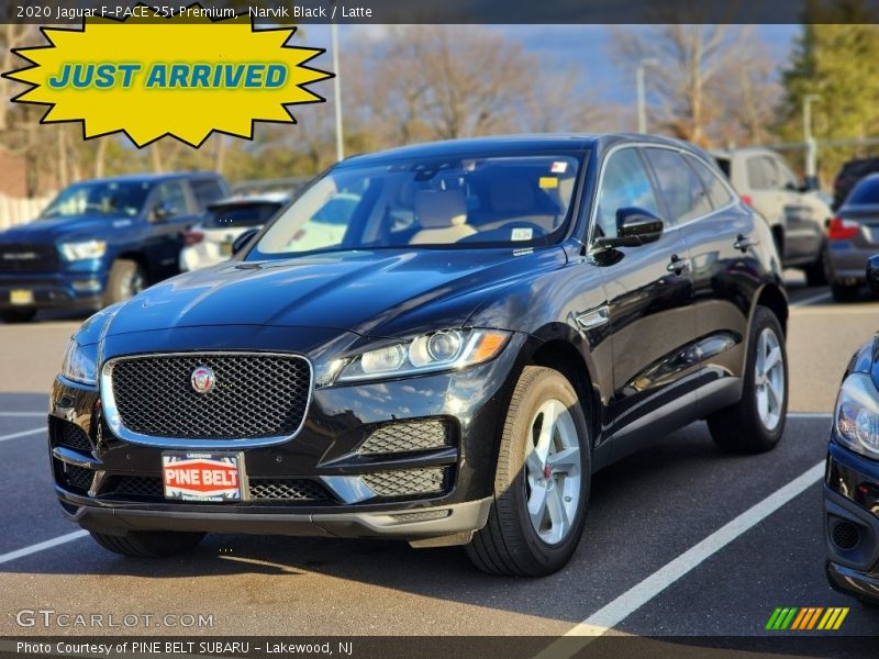Narvik Black / Latte 2020 Jaguar F-PACE 25t Premium