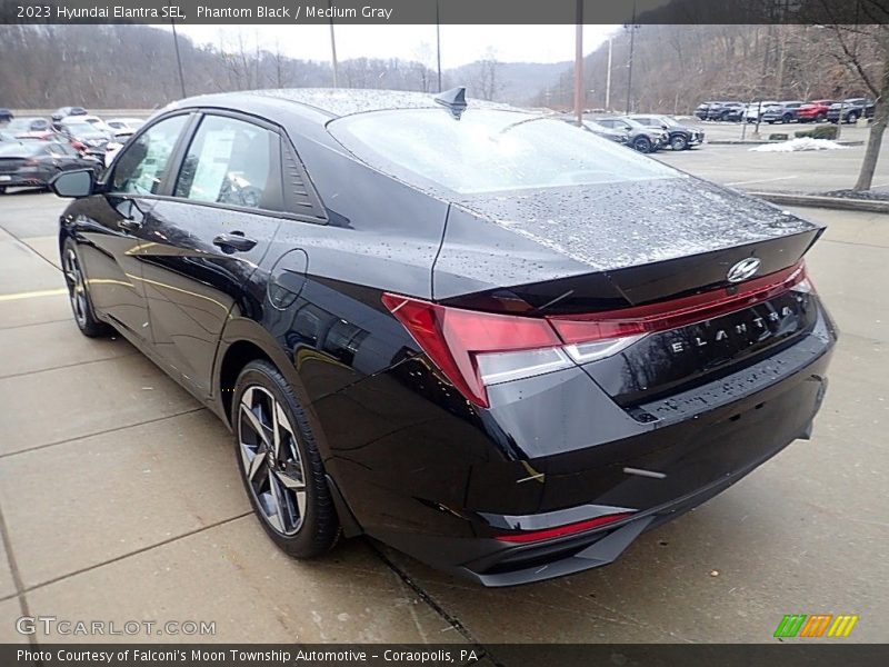 Phantom Black / Medium Gray 2023 Hyundai Elantra SEL