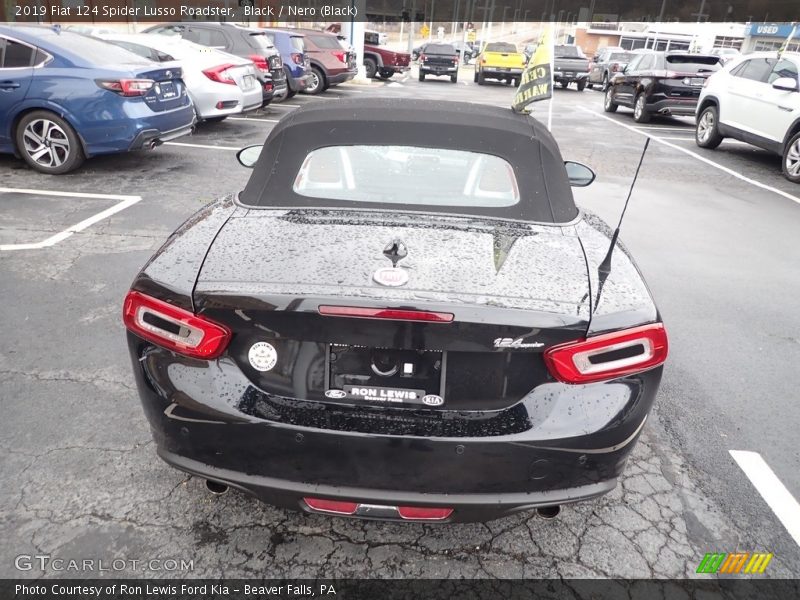 Black / Nero (Black) 2019 Fiat 124 Spider Lusso Roadster