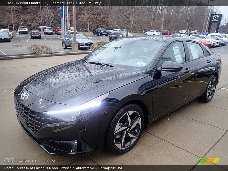 Phantom Black / Medium Gray 2023 Hyundai Elantra SEL