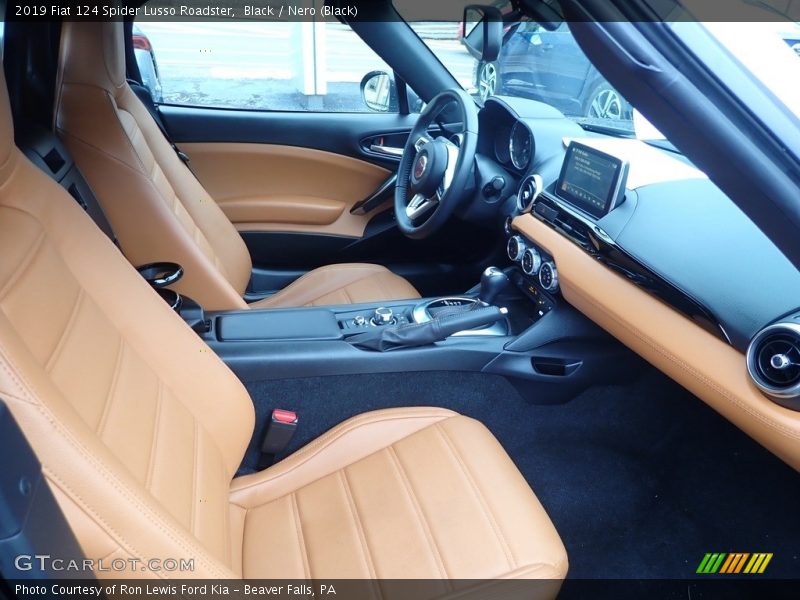 Front Seat of 2019 124 Spider Lusso Roadster