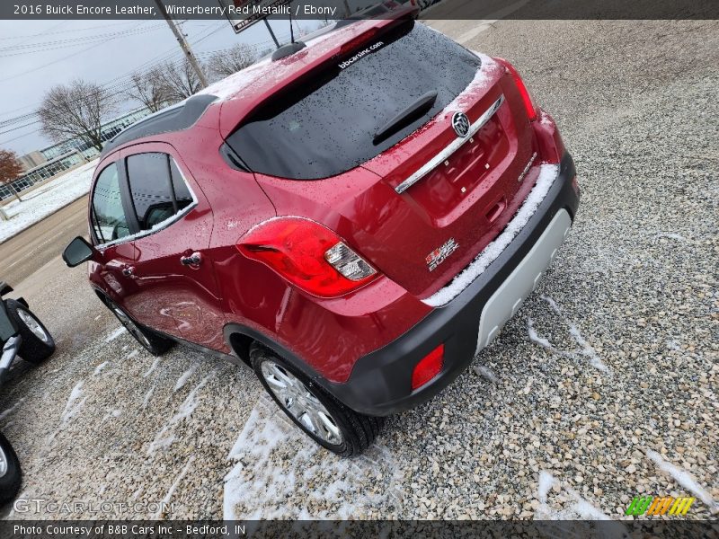 Winterberry Red Metallic / Ebony 2016 Buick Encore Leather