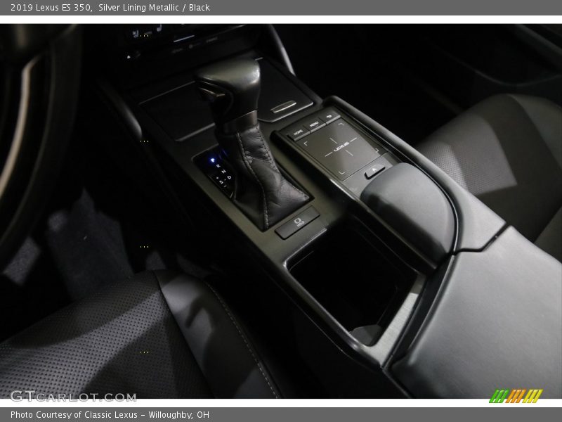 Silver Lining Metallic / Black 2019 Lexus ES 350