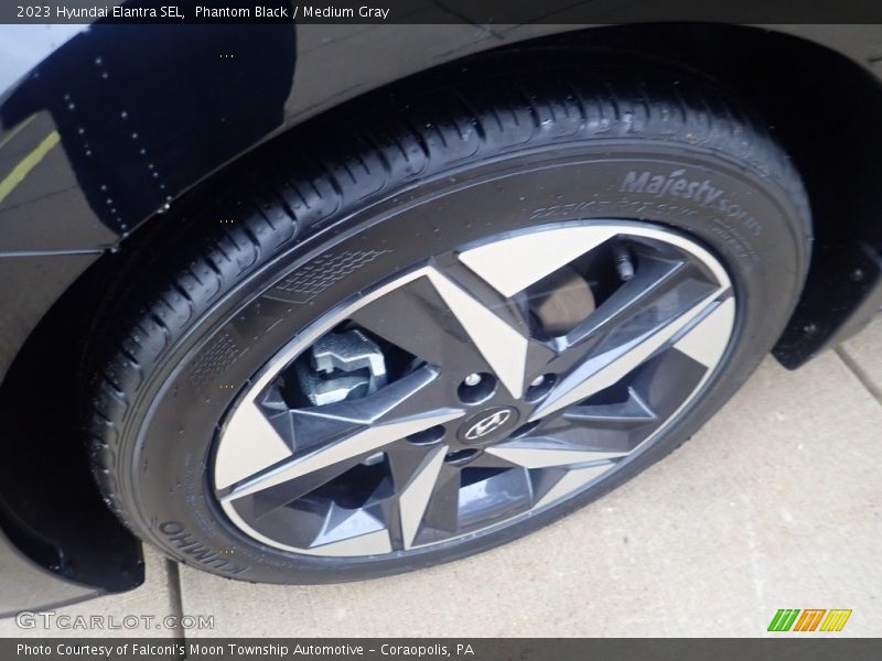 Phantom Black / Medium Gray 2023 Hyundai Elantra SEL