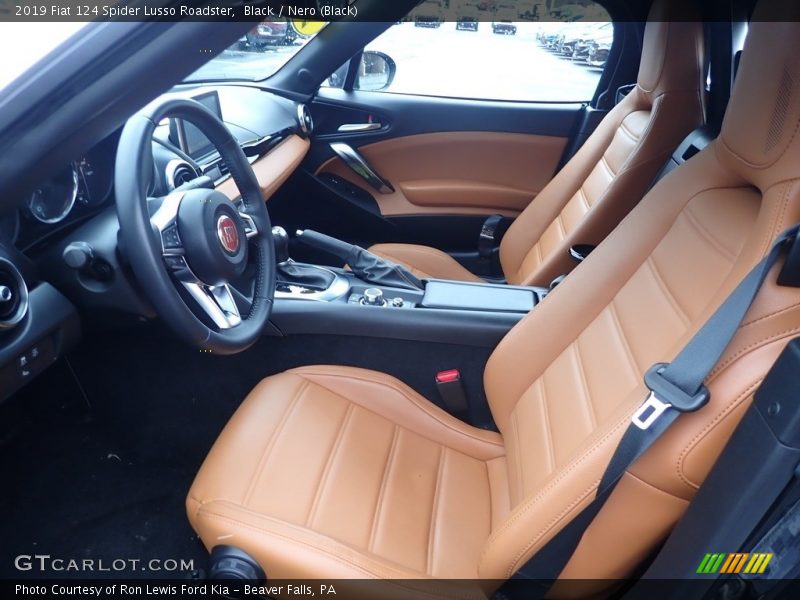 Front Seat of 2019 124 Spider Lusso Roadster