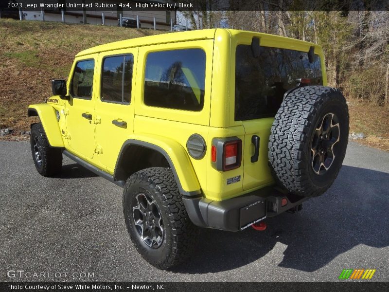  2023 Wrangler Unlimited Rubicon 4x4 High Velocity