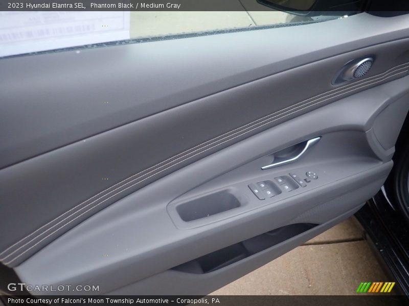Phantom Black / Medium Gray 2023 Hyundai Elantra SEL