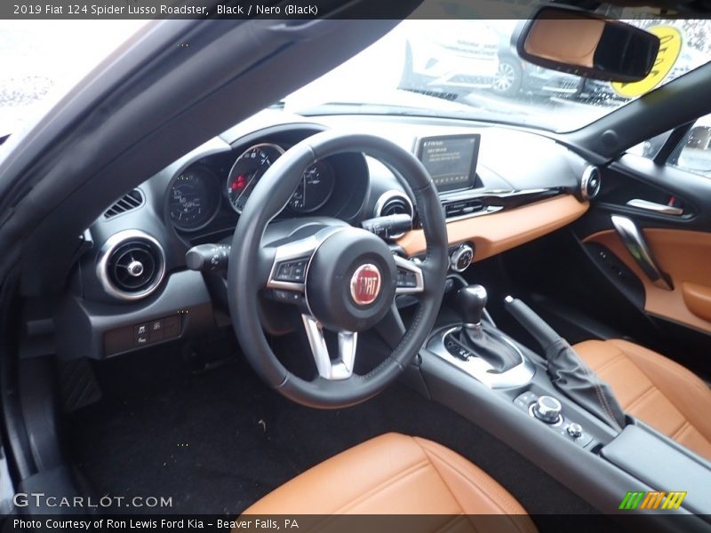 Front Seat of 2019 124 Spider Lusso Roadster