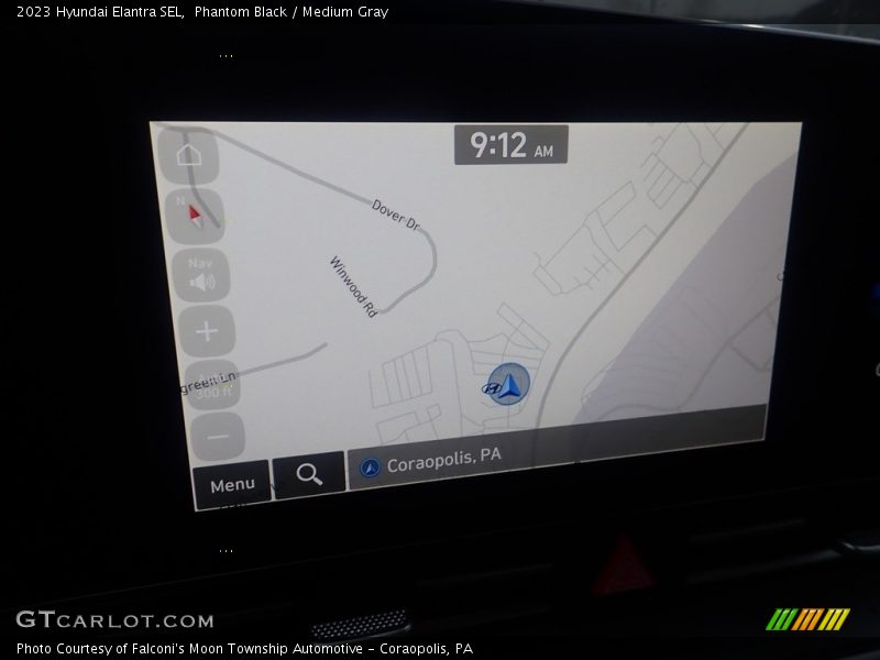 Phantom Black / Medium Gray 2023 Hyundai Elantra SEL