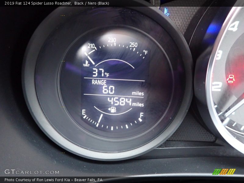  2019 124 Spider Lusso Roadster Lusso Roadster Gauges