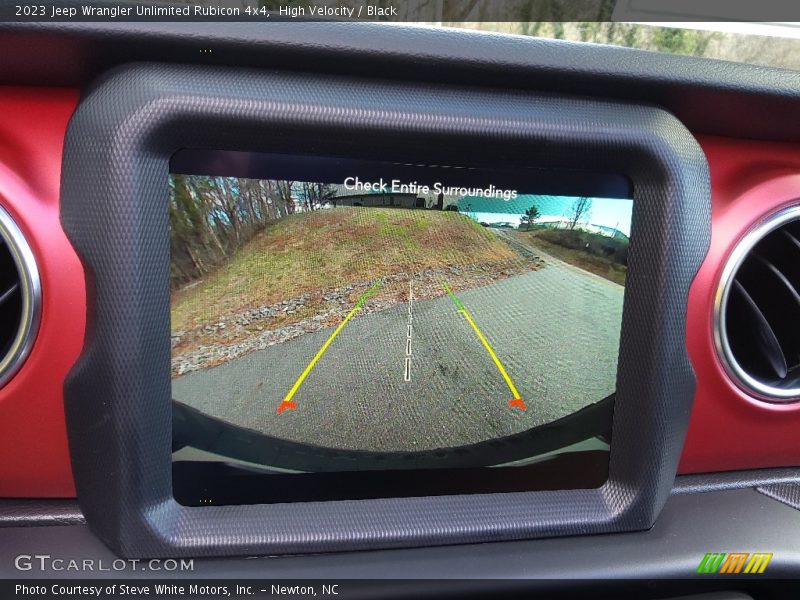 Navigation of 2023 Wrangler Unlimited Rubicon 4x4