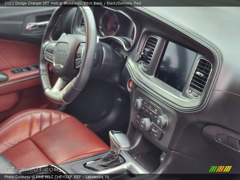 Dashboard of 2021 Charger SRT Hellcat Widebody