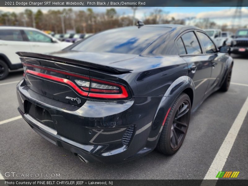  2021 Charger SRT Hellcat Widebody Pitch Black