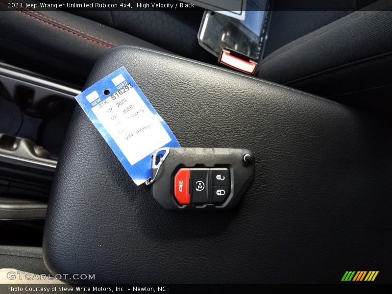 Keys of 2023 Wrangler Unlimited Rubicon 4x4