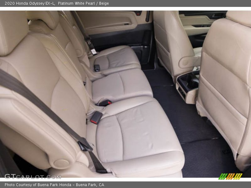 Platinum White Pearl / Beige 2020 Honda Odyssey EX-L