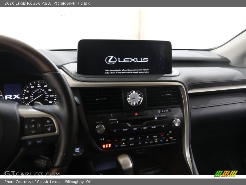 Atomic Silver / Black 2020 Lexus RX 350 AWD