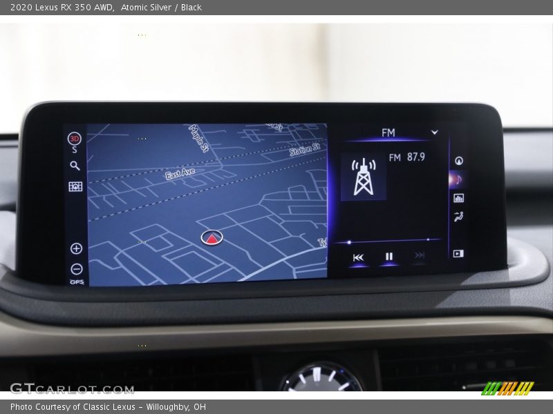 Atomic Silver / Black 2020 Lexus RX 350 AWD