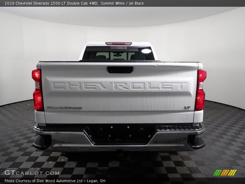 Summit White / Jet Black 2019 Chevrolet Silverado 1500 LT Double Cab 4WD