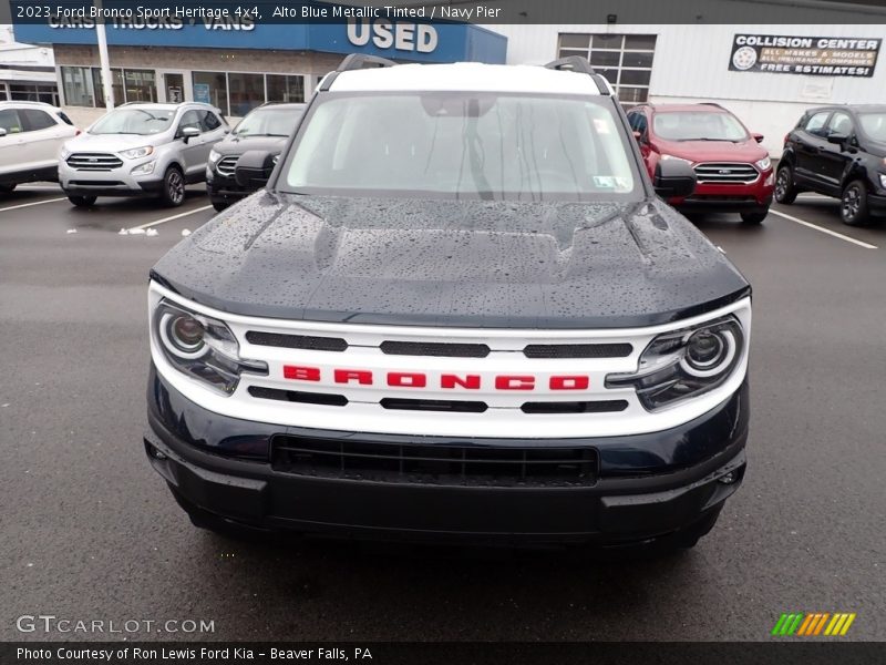  2023 Bronco Sport Heritage 4x4 Alto Blue Metallic Tinted