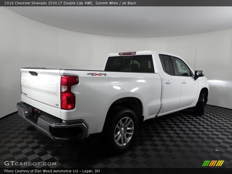 Summit White / Jet Black 2019 Chevrolet Silverado 1500 LT Double Cab 4WD